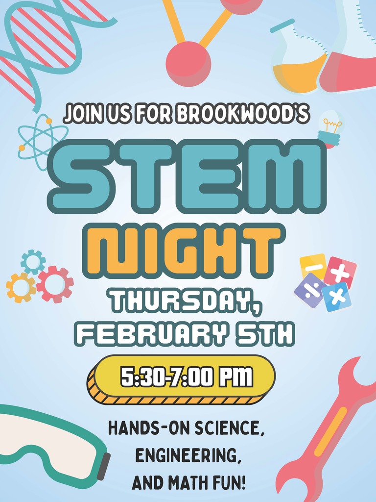 STEM night is coming up on February 5th!