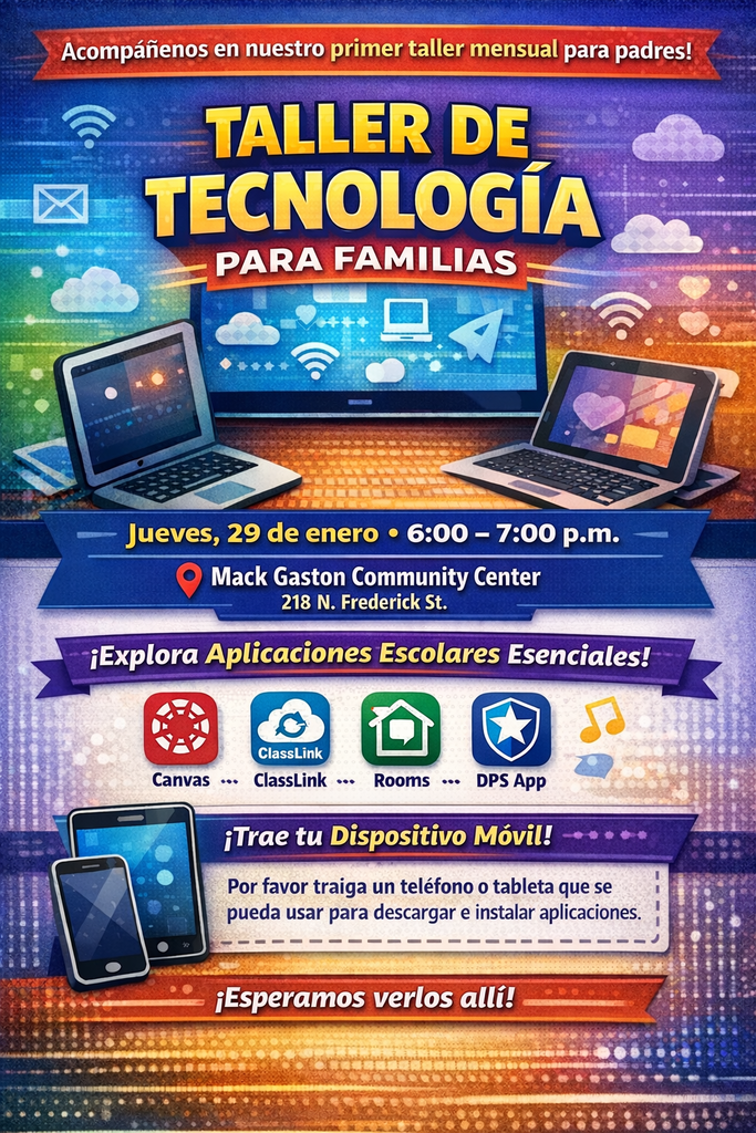 Taller de tecnología para familias