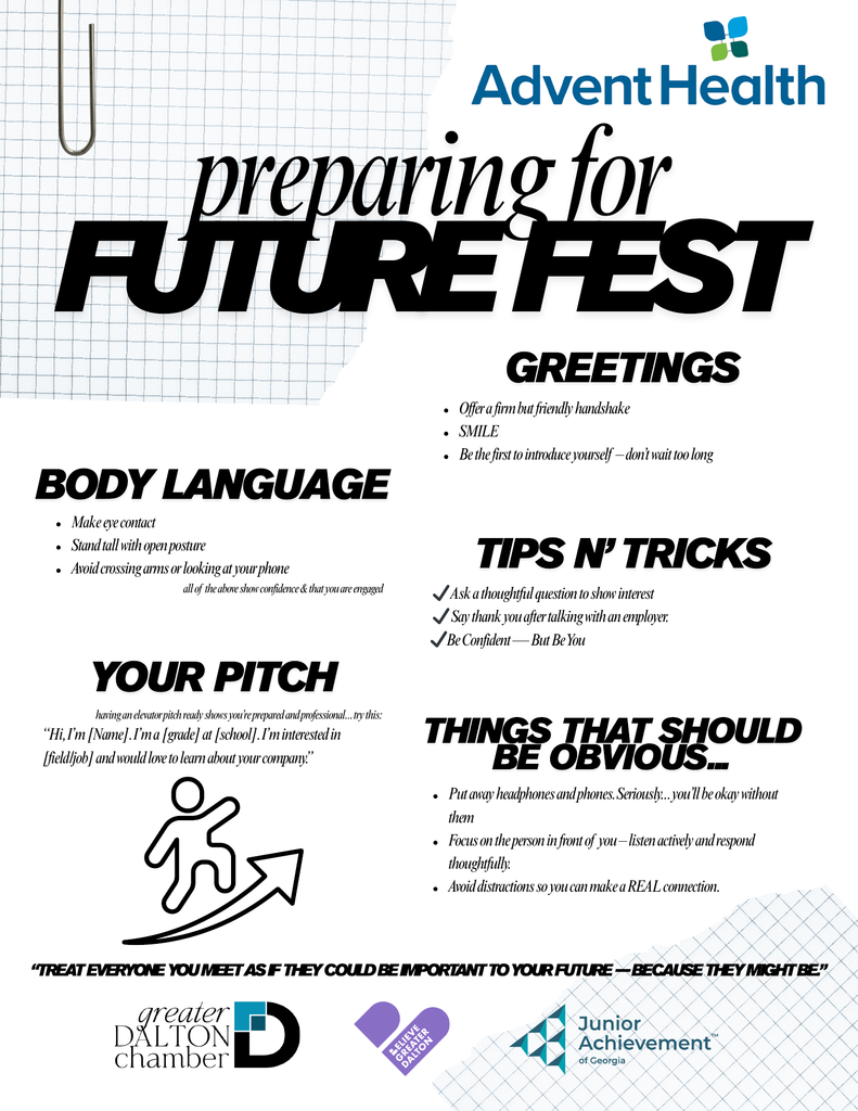 Future Fest Prep Form
