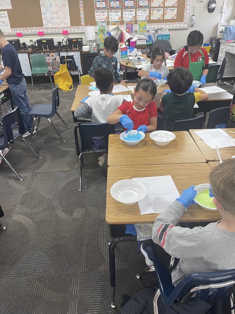 students making slime