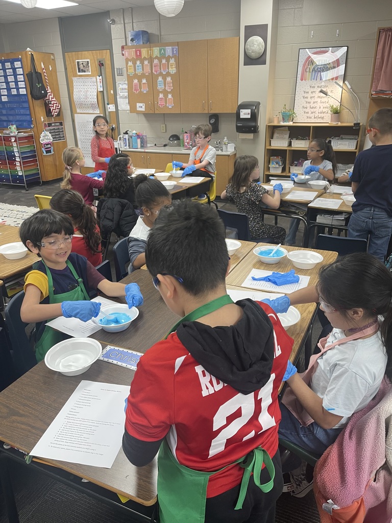 students making slime
