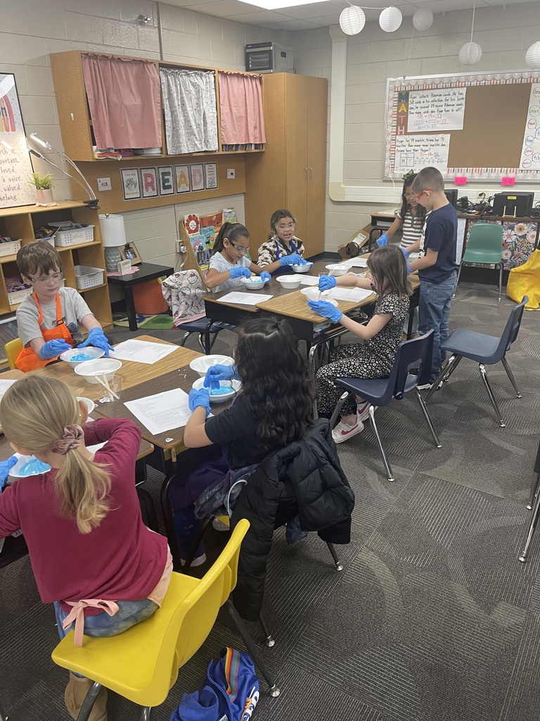 students making slime