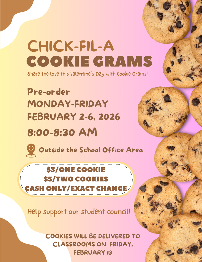 Chick Fil A Cookie Gram Flyer