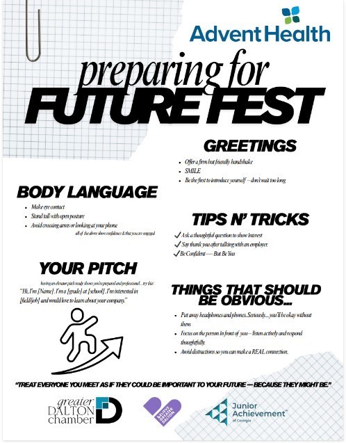 Info about preparing for FutureFest