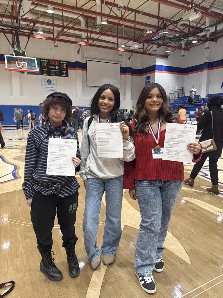 students at tech competition