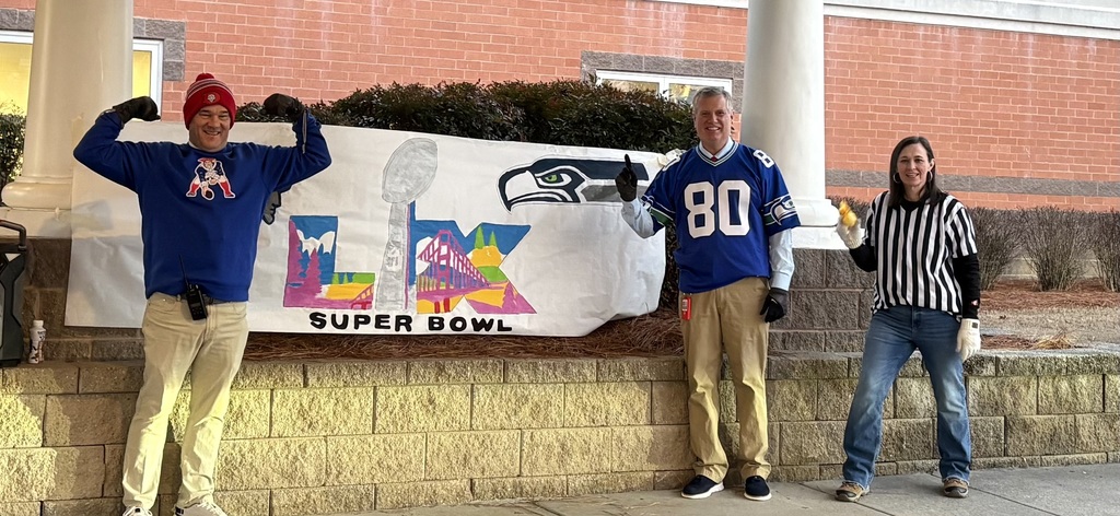 Gazaway,  Patrick, and Woodson on Super Bowl Friday