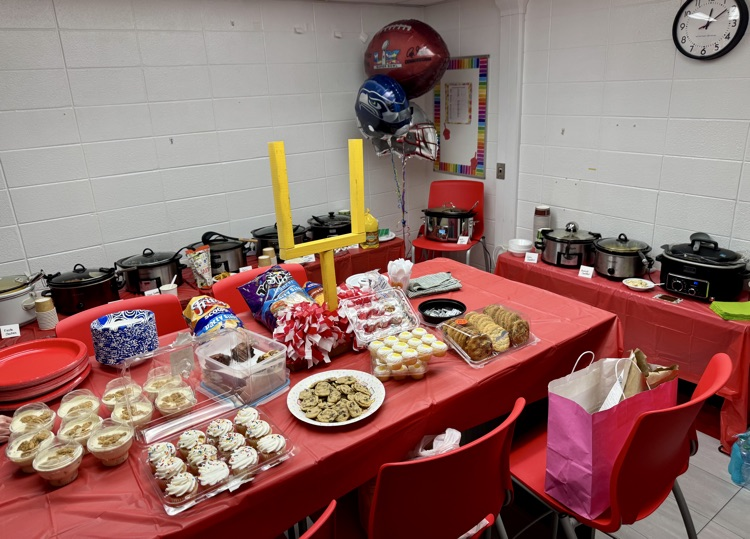 A picture of all the desserts 