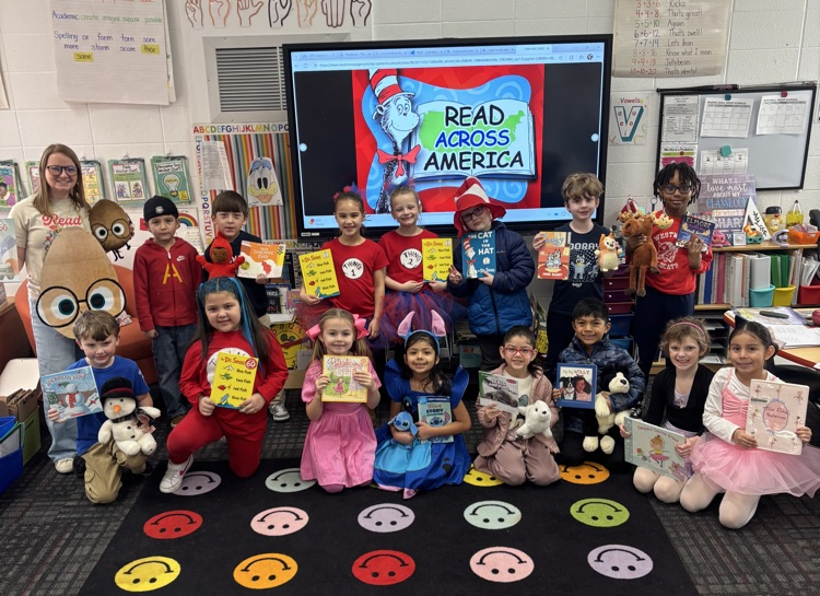 Ms. Anderson’s class dressing up for book character day 