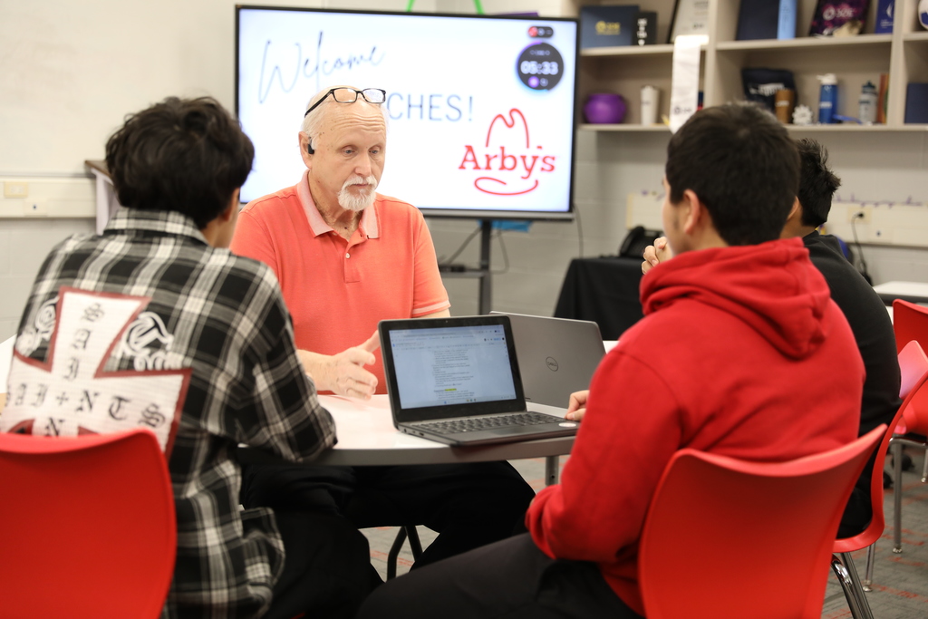 CTAE Month highlight 💡📈 Entrepreneurship students at The Dalton Academy, taught by Lauren Holverson, are developing business, teamwork, and problem-solving skills through 3DE. As part of their case challenge with Arby’s, students work in teams to analyze real business problems, develop innovative solutions, and present their ideas. In these photos, students met with community leaders to receive feedback and strengthen their proposals through real-world experience. #CTAEMonth #DaltonPublicSchools #LearnLeadSucceed