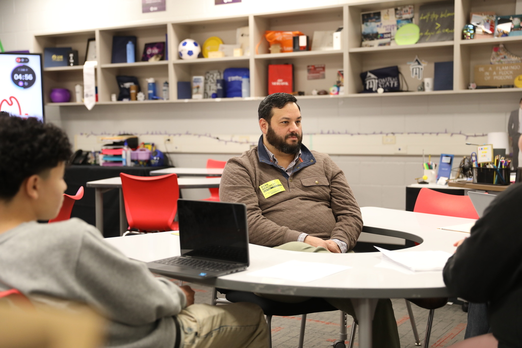 CTAE Month highlight 💡📈 Entrepreneurship students at The Dalton Academy, taught by Lauren Holverson, are developing business, teamwork, and problem-solving skills through 3DE. As part of their case challenge with Arby’s, students work in teams to analyze real business problems, develop innovative solutions, and present their ideas. In these photos, students met with community leaders to receive feedback and strengthen their proposals through real-world experience. #CTAEMonth #DaltonPublicSchools #LearnLeadSucceed