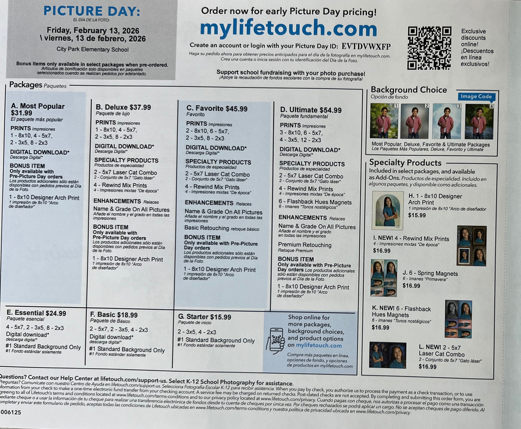 lifetouch picture flyer 