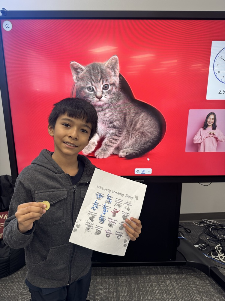 reading challenge winner 