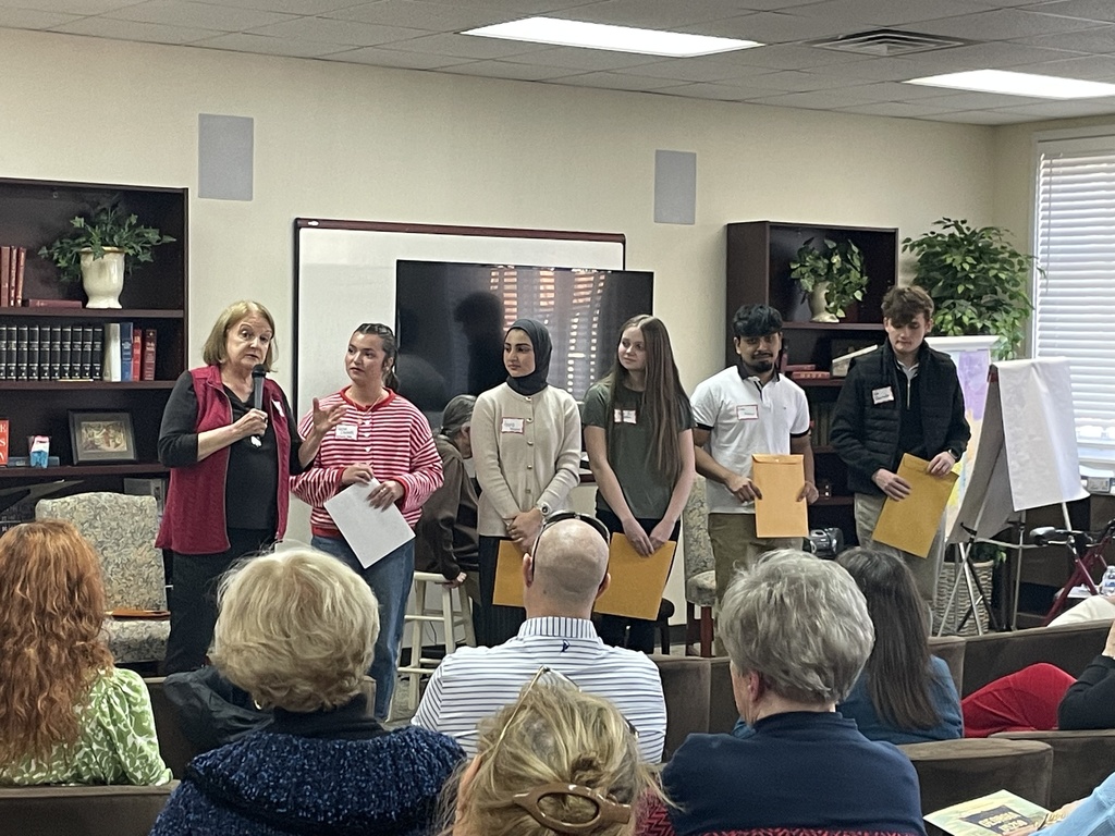 Amna Hussein was recognized yesterday by the Daughter of the American Revolution for being Dalton High School's Good Citizen. The DAR Good Citizen must have the qualities of Dependability, Service, Leadership and Patriotism.
