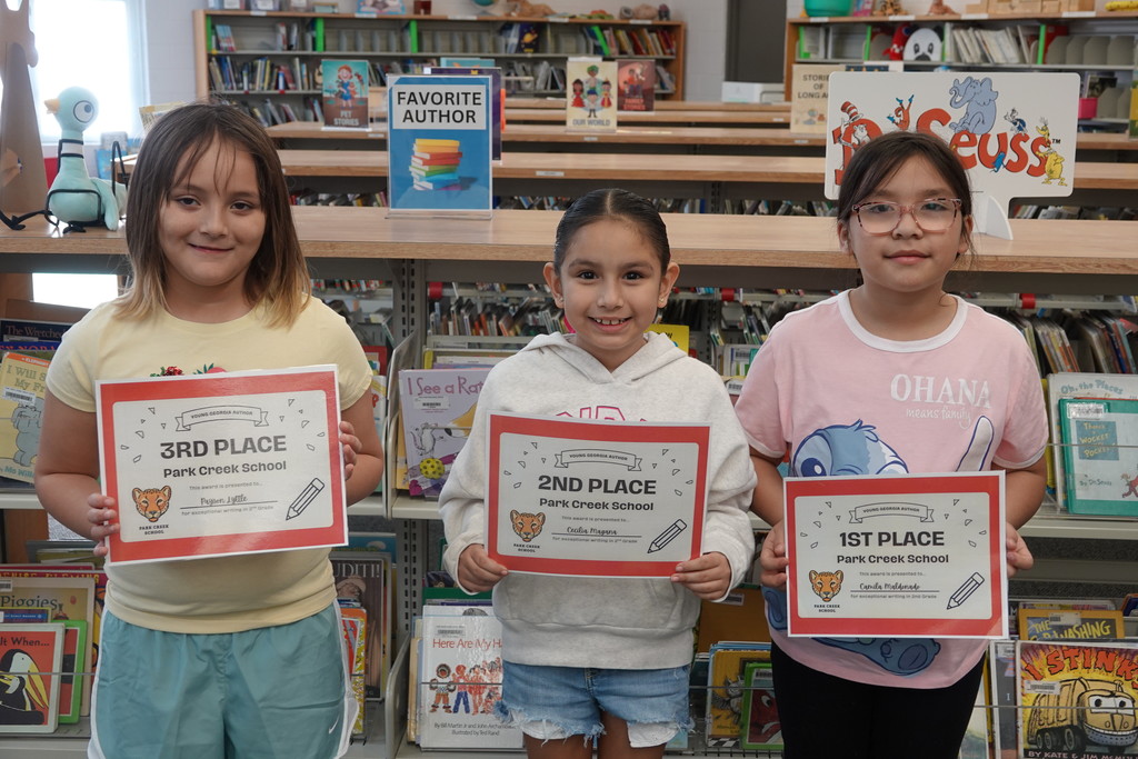 Young Georgia Author winners