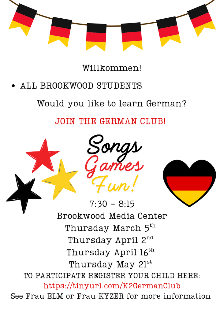 German club is starting this week in the Media Center!