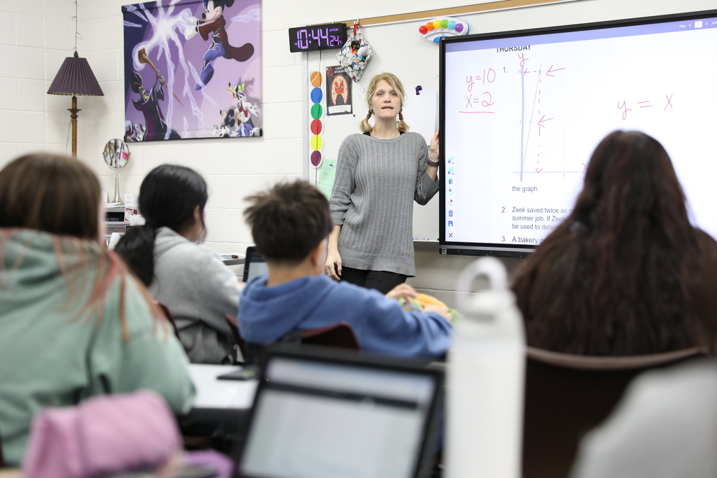 Classroom Spotlight: Students in Tiffany Beavers’ classroom had a hands-on day of learning as they used math manipulatives to explore geometry concepts! From naming shapes to calculating total surface area, these Tigers strengthened their skills through engaging, interactive learning. 📐✨