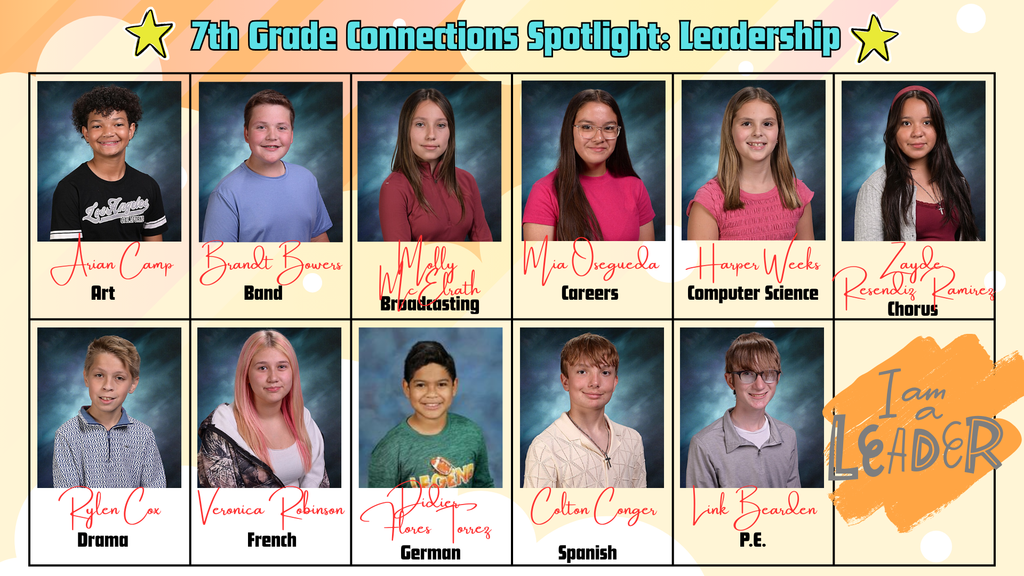 6th grade connections spotlight: leadership