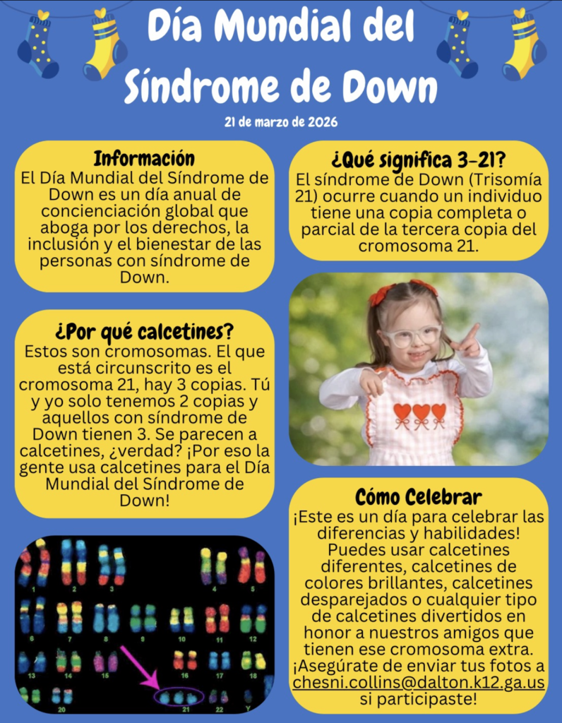 World  Down Syndrome Day graphic 