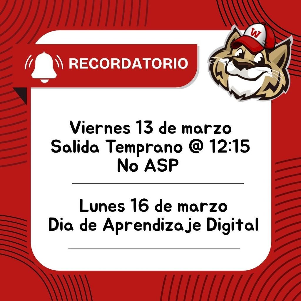 Schedule Reminder Graphic-Spanish