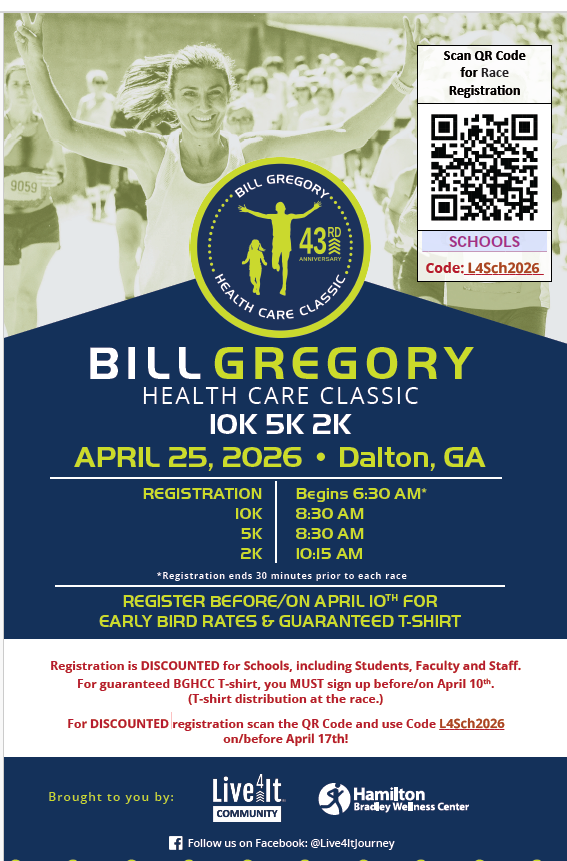 Bill Gregory Healthcare Classic Flyer