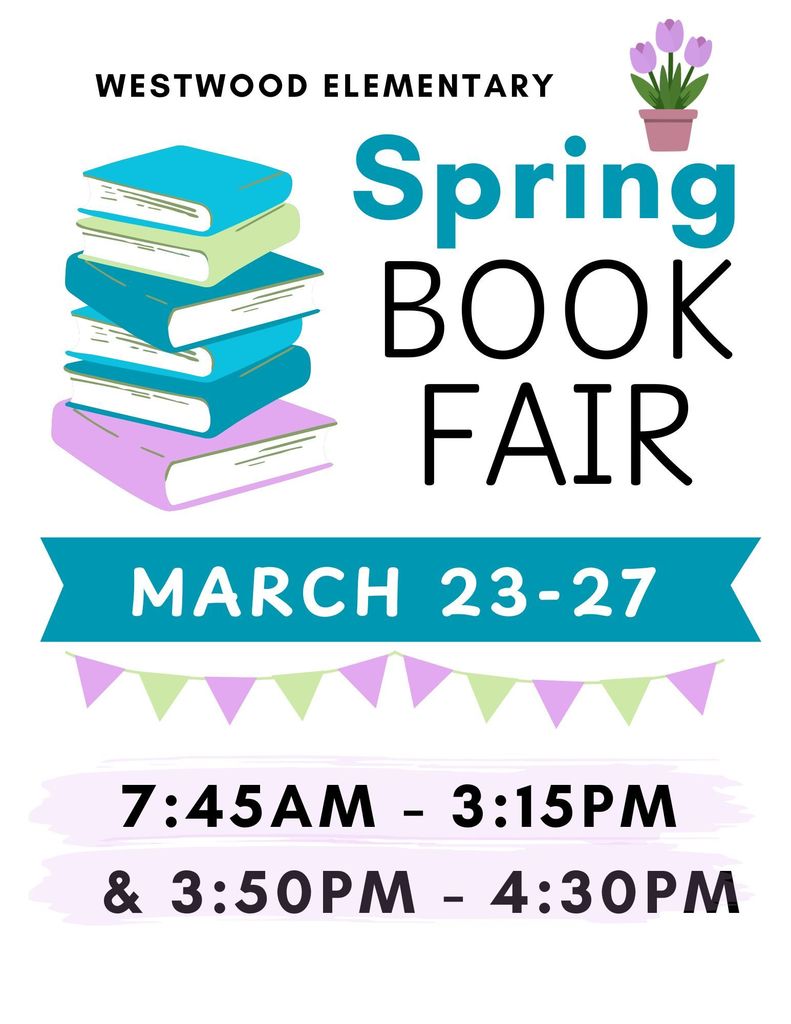 Spring Book Fair Flyer-English