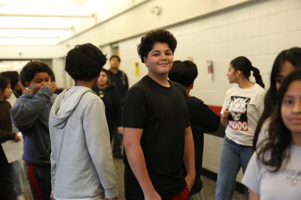 Hammond Creek Middle School Tigers recently made the trip to Dalton Junior High School for their exciting Tiger Pounce transition event! Students were welcomed by DJHS administrators and counselors, learned what makes Dalton Junior High unique, and tested their knowledge with some fun trivia.  Students also participated in Cougar Quest, exploring the campus, meeting staff, and getting a preview of life at DJHS. The afternoon wrapped up with a celebration of DJHS's Wooo Culture, a chance for students to ask questions, and of course — popsicles before heading back!  Dalton Junior High School  loved having their future Cougars on campus and can’t wait to welcome them in the fall!