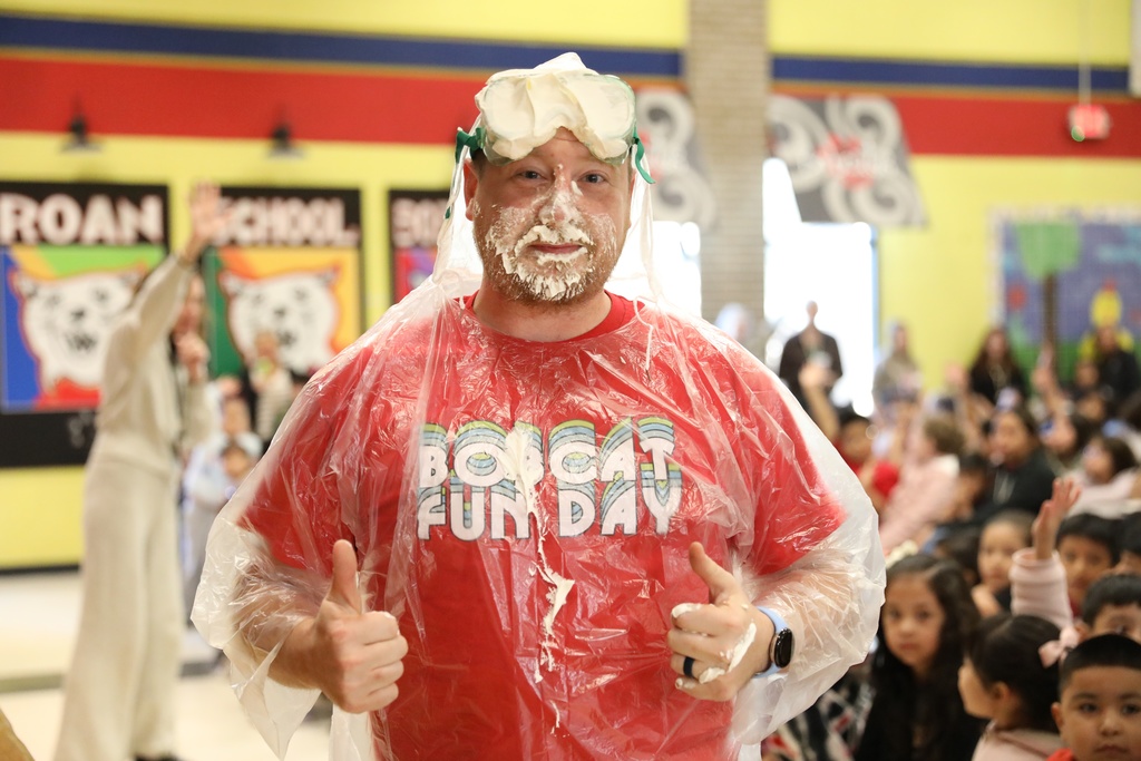 Happy Pi(e) Day! šš„§ Students at Roan School had a blast celebrating Pi Day with a fun (and messy!) fundraiser. After voting for a staff member to receive a pie in the face, lucky students were drawn to do the honors. It was a sweet way to celebrate math and support a great cause!