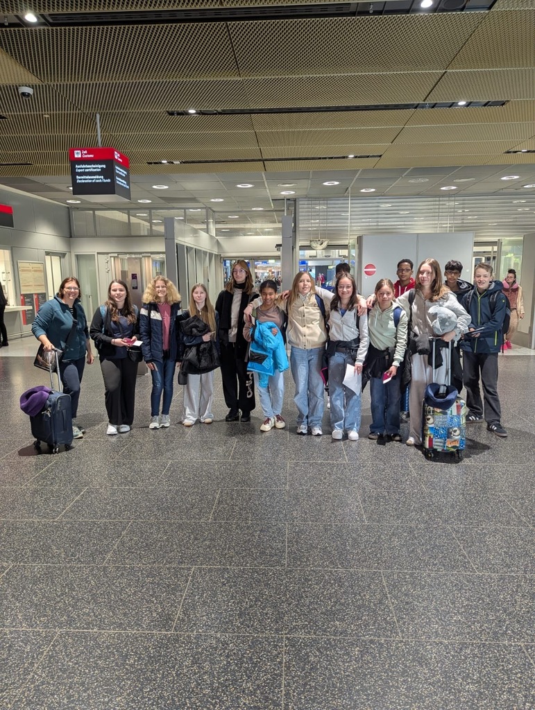 Students welcomed from Germany