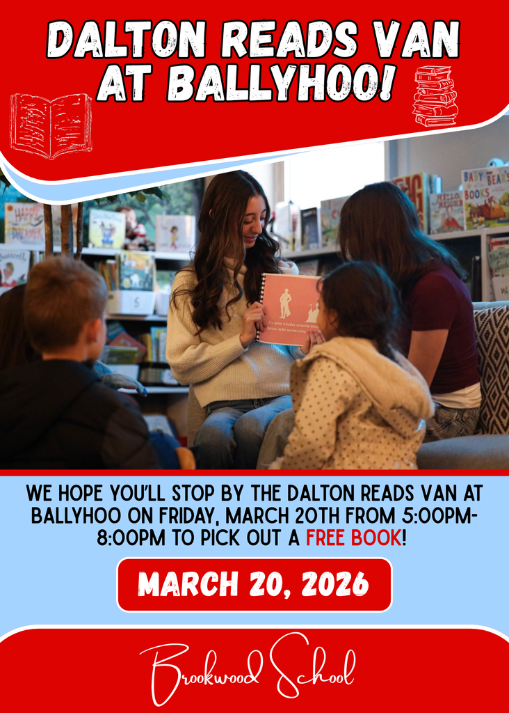 DaltonReads will be giving out free books at Ballyhoo on Friday, March 20th!