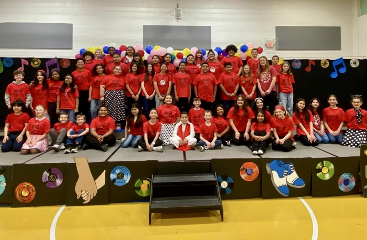 A small group of 5th graders