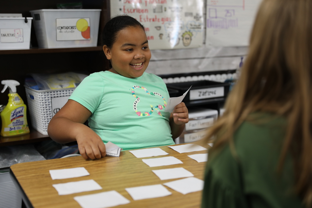Classroom Spotlight ✨Students in Maria Rodriguez’s classroom at Westwood School are building their money skills in a fun and interactive way! Recently, they practiced identifying coins by playing a memory game, matching each coin to its value.