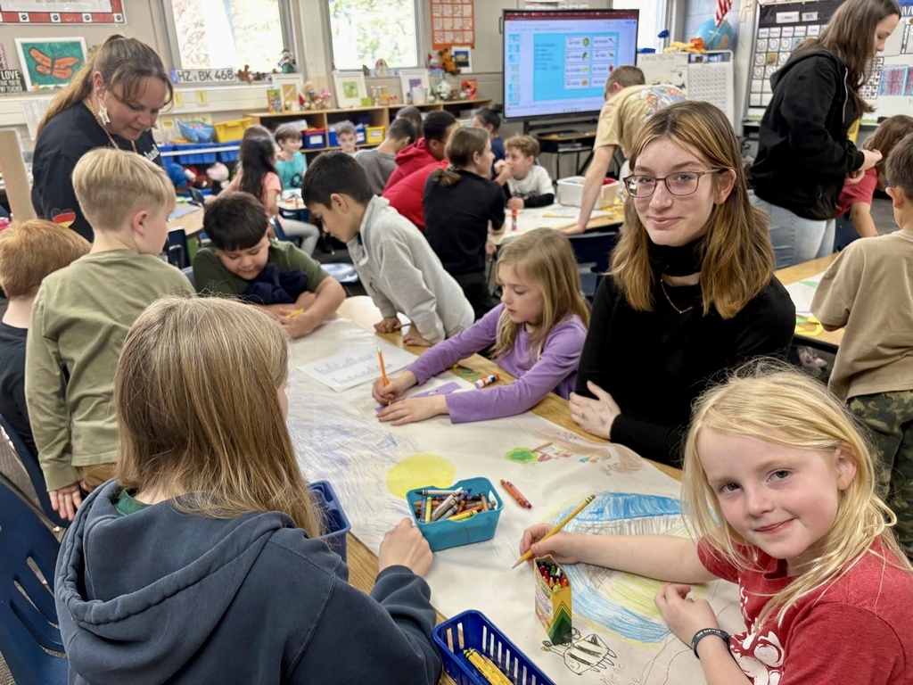 students from German visiting Brookwood