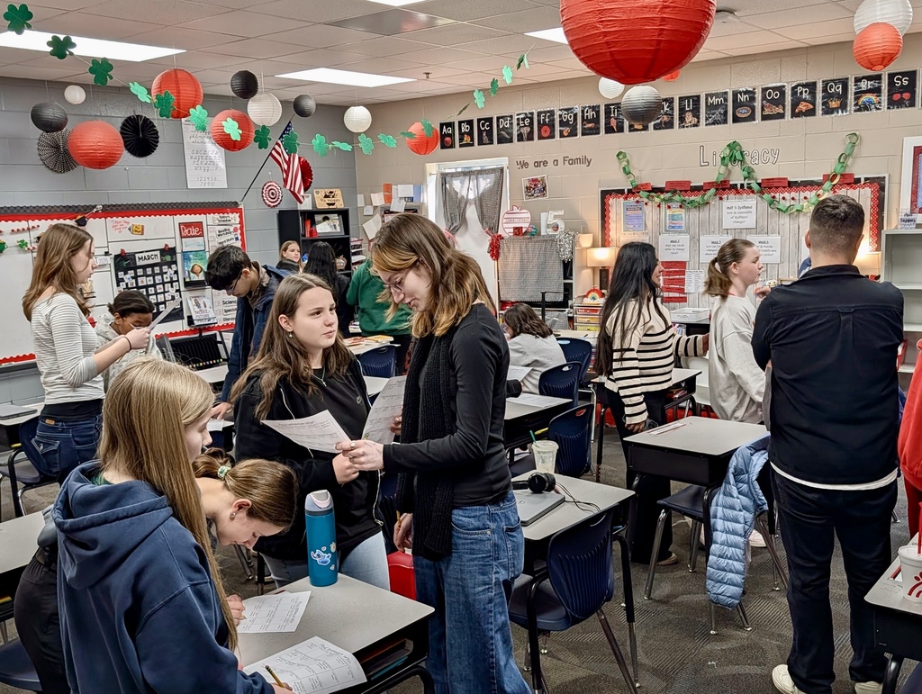 students from German visiting Brookwood