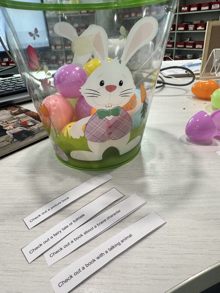 pAWZ Easter egg reading challenge 