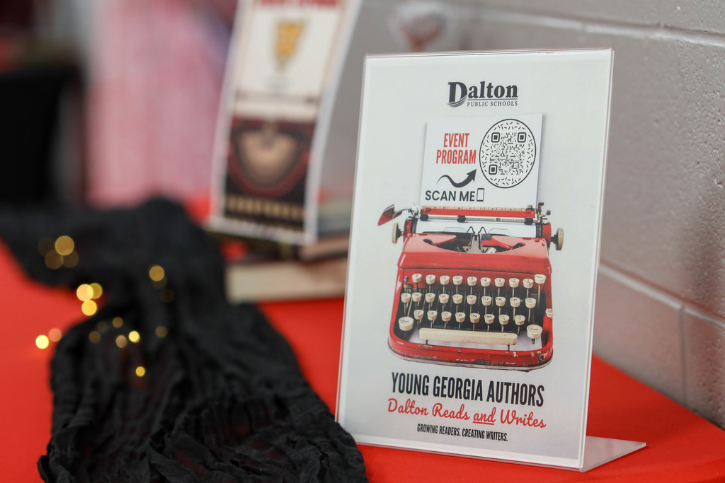 Dalton Reads AND Writes!✏️✨  Dalton Public Schools held its annual Young Georgia Authors celebration on Wednesday, March 25, at Hammond Creek Middle School. Students from across the district were recognized for their outstanding writing achievements during the event, which honored winners at the school, district, and Northwest Georgia RESA (Regional Educational Service Agency) levels.  The Young Georgia Authors (YGA) writing competition encourages students from kindergarten through 12th grade to develop their writing skills and express their creativity. School-level winners were recognized first, followed by district winners, and finally the Northwest Georgia RESA winners. Students who earned RESA honors will advance to the state-level competition, which will take place next month.  Read more: https://www.daltonpublicschools.com/article/2785744
