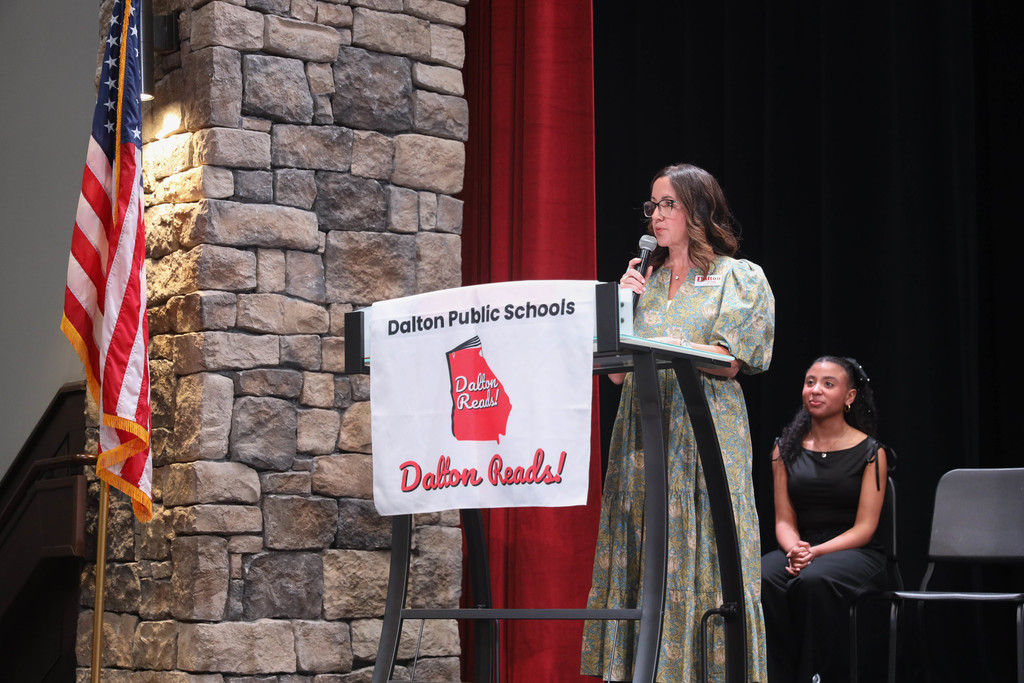 Dalton Reads AND Writes!✏️✨  Dalton Public Schools held its annual Young Georgia Authors celebration on Wednesday, March 25, at Hammond Creek Middle School. Students from across the district were recognized for their outstanding writing achievements during the event, which honored winners at the school, district, and Northwest Georgia RESA (Regional Educational Service Agency) levels.  The Young Georgia Authors (YGA) writing competition encourages students from kindergarten through 12th grade to develop their writing skills and express their creativity. School-level winners were recognized first, followed by district winners, and finally the Northwest Georgia RESA winners. Students who earned RESA honors will advance to the state-level competition, which will take place next month.  Read more: https://www.daltonpublicschools.com/article/2785744