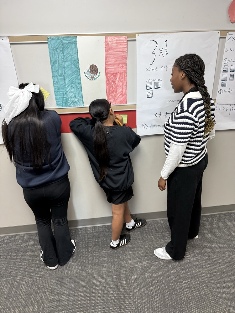 students giving feedback 