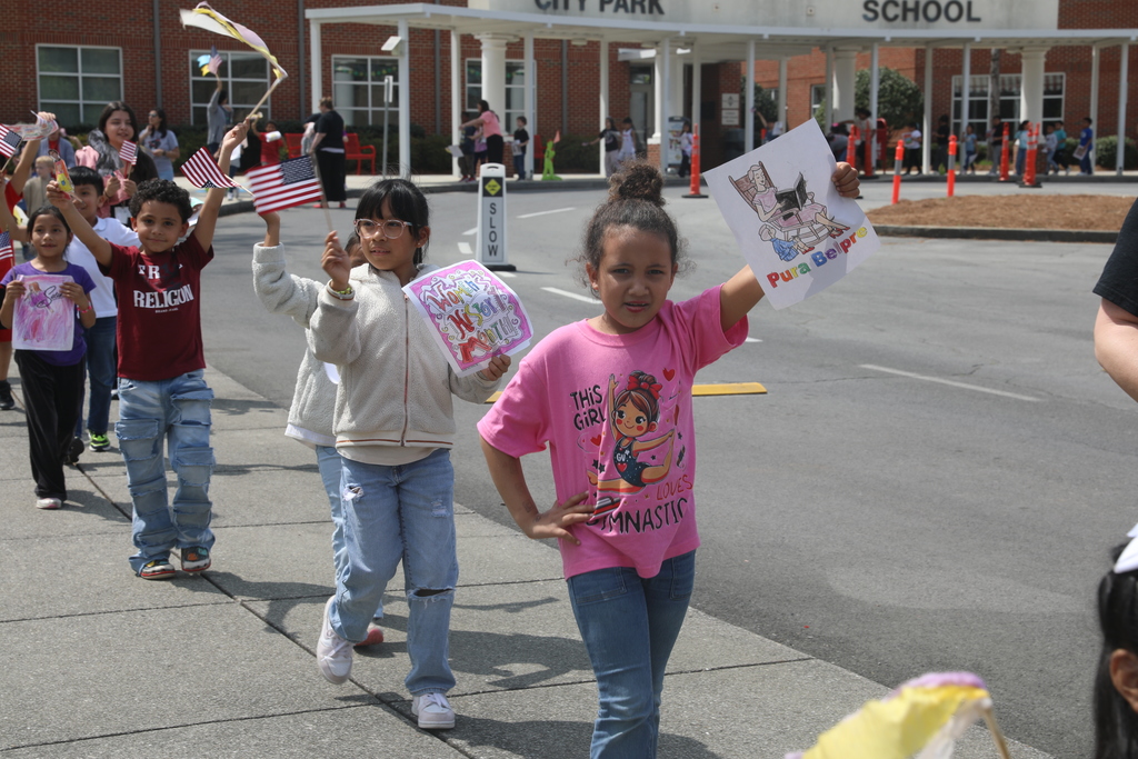 In celebration of Women’s History Month, students at City Park School engaged in meaningful lessons honoring the impact and achievements of women throughout history.❤✨  First grade teacher Rigo Gonzalez led his students through a month-long exploration of influential women from around the world, helping them connect past accomplishments to present-day inspiration. The unit culminated in City Park’s annual Women’s March, where students proudly celebrated and recognized the contributions of women across generations. #LearnLeadSucceed 