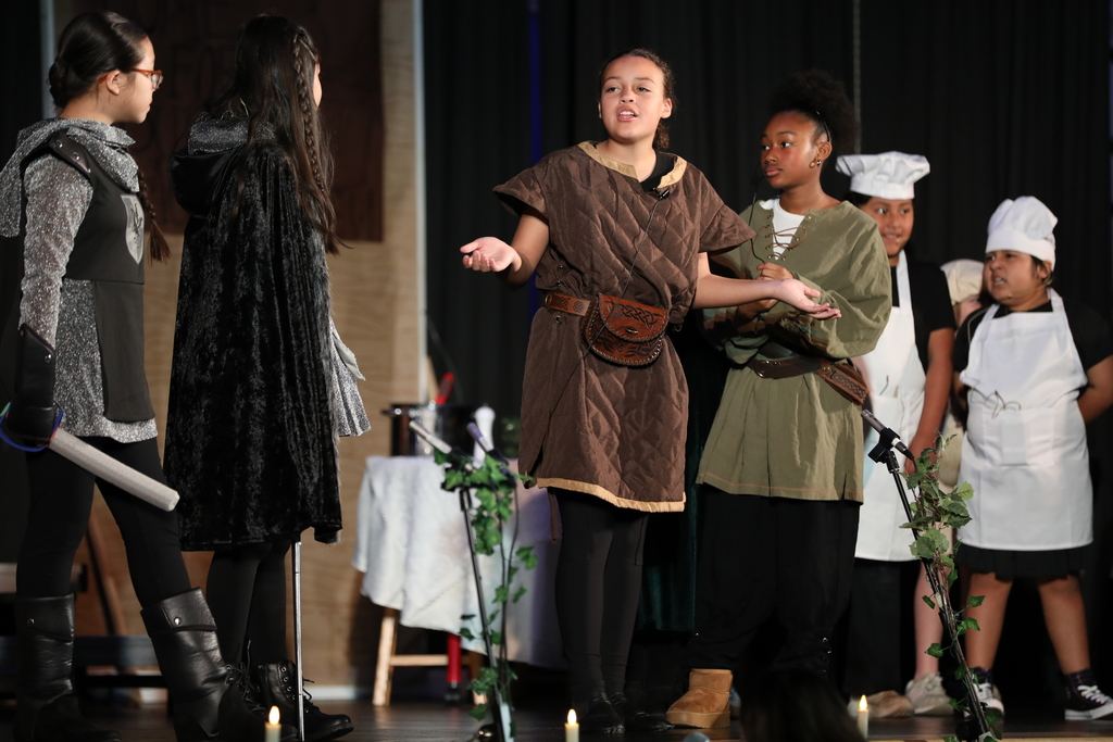 City Park School recently brought imagination to life with their performance of "Imagine a Dragon!" 🐉✨  The story follows a group of innkeepers trying to save the Dancing Dragon Inn by spreading rumors of a dragon’s return—only to attract fame-seeking heroes and an army of princesses. Along the way, the production explores themes of honesty, imagination, and bravery.  We are proud of the students, teachers, and staff who worked hard to bring this production to life. Thank you to everyone involved for a wonderful performance!