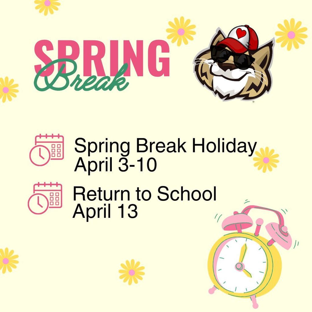 Spring Break Graphic-English