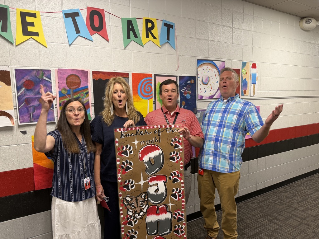 Cassie Overton Teacher of the Month April