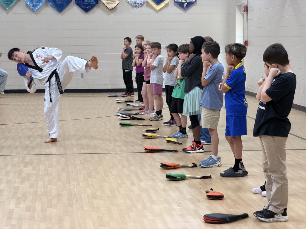 kids doing martial arts