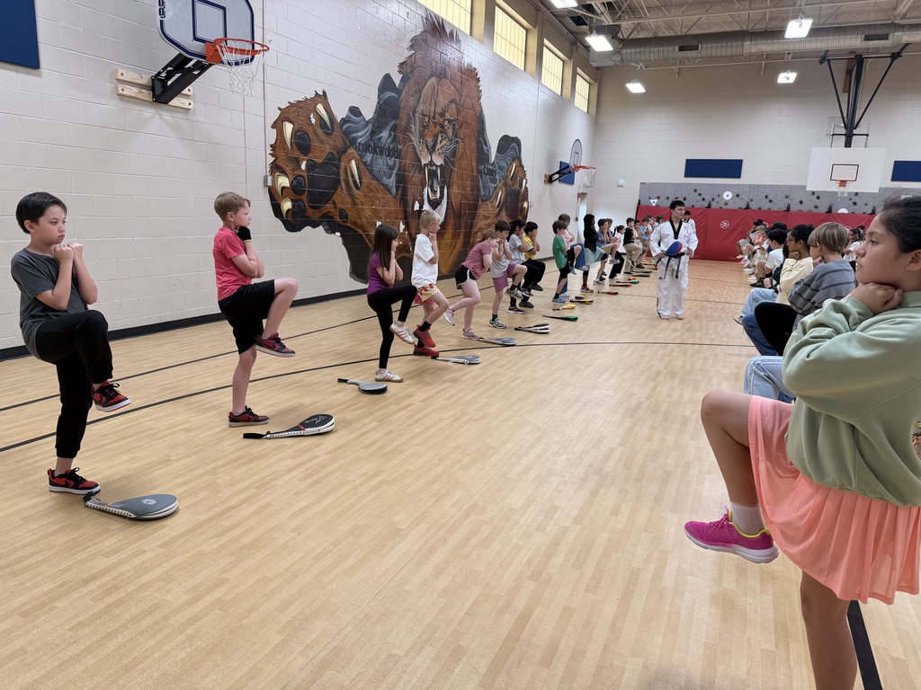 kids doing martial arts