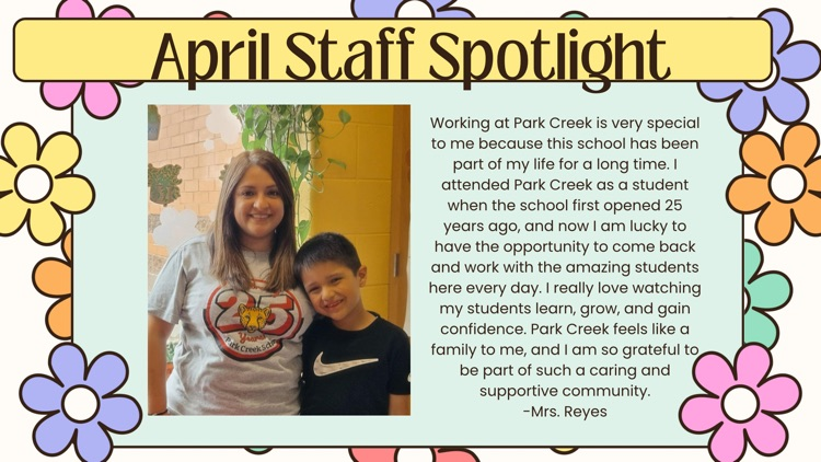 April Staff Spotlight- Liz Reyes