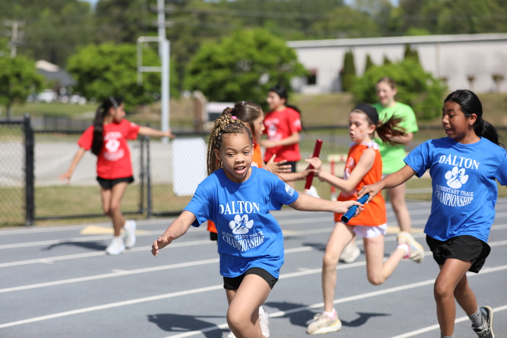 The competition was fierce yesterday as all six of our elementary schools competed in the district elementary track championship!
