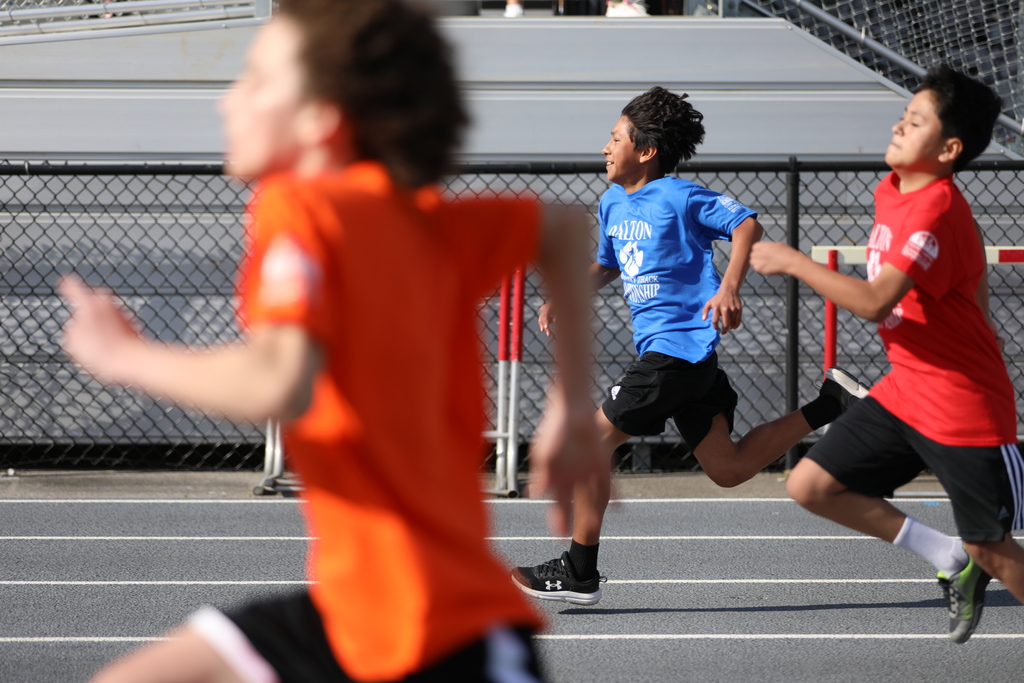 The competition was fierce yesterday as all six of our elementary schools competed in the district elementary track championship!