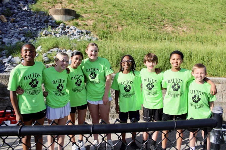 Students waiting to compete