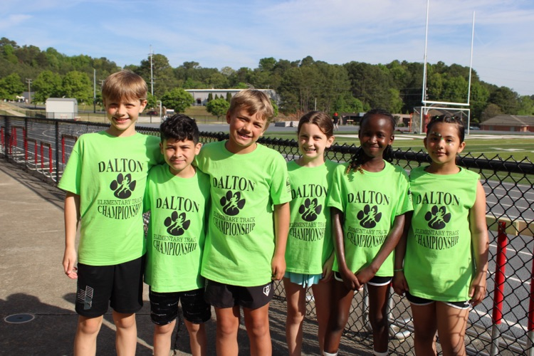 Third graders waiting to compete