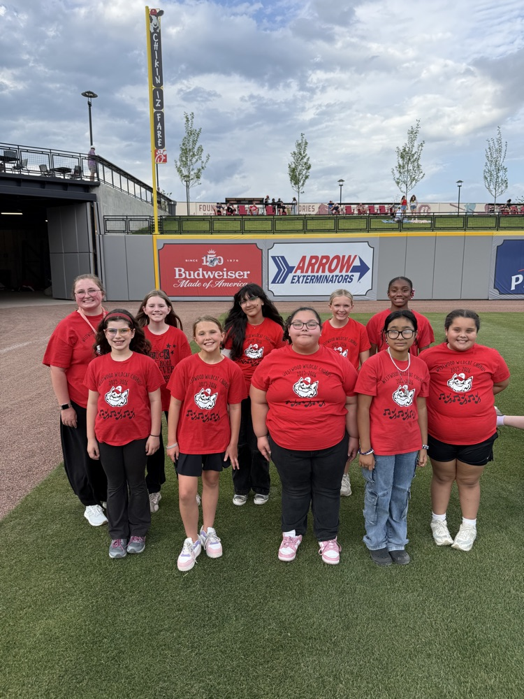 Picture of Westwood Chorus students 