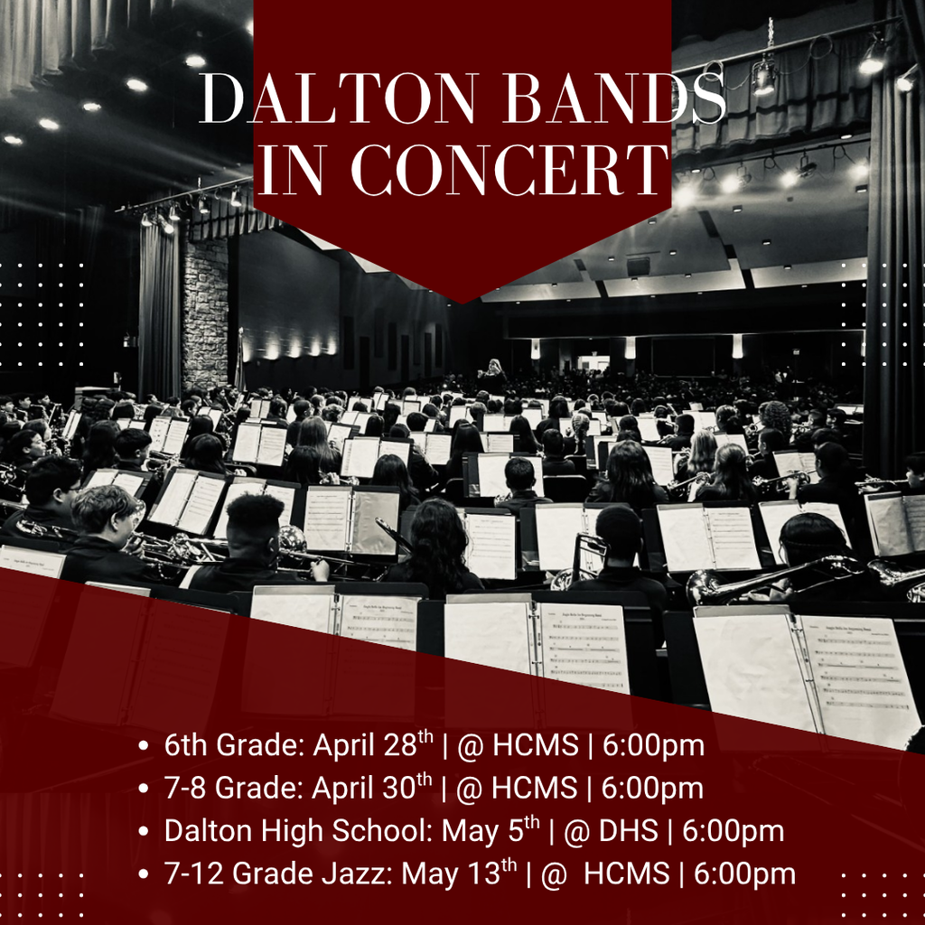 Dalton Band Concert graphic